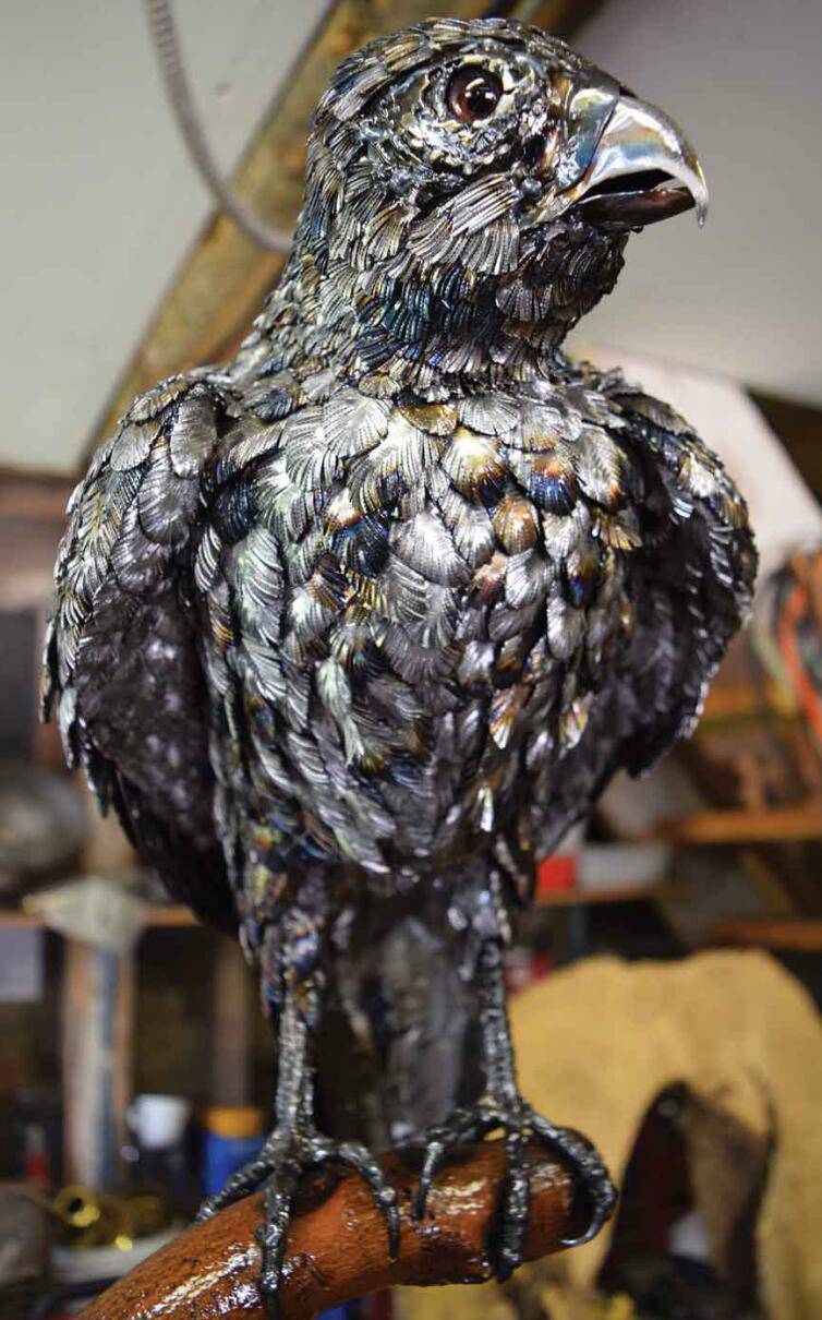 全球钣金新闻-金属制造狂:焊工制作动物的金属钣金-苏州德宇食品科技研发有限公司 全球钣金新闻-金属制造狂:焊工制作动物的金属钣金-苏州德宇食品科技研发有限公司